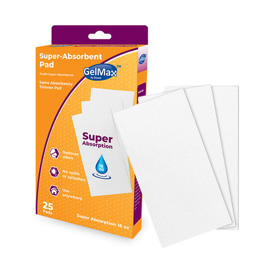 GelMax® Super-Absorbent Pad - Case of 525 pads