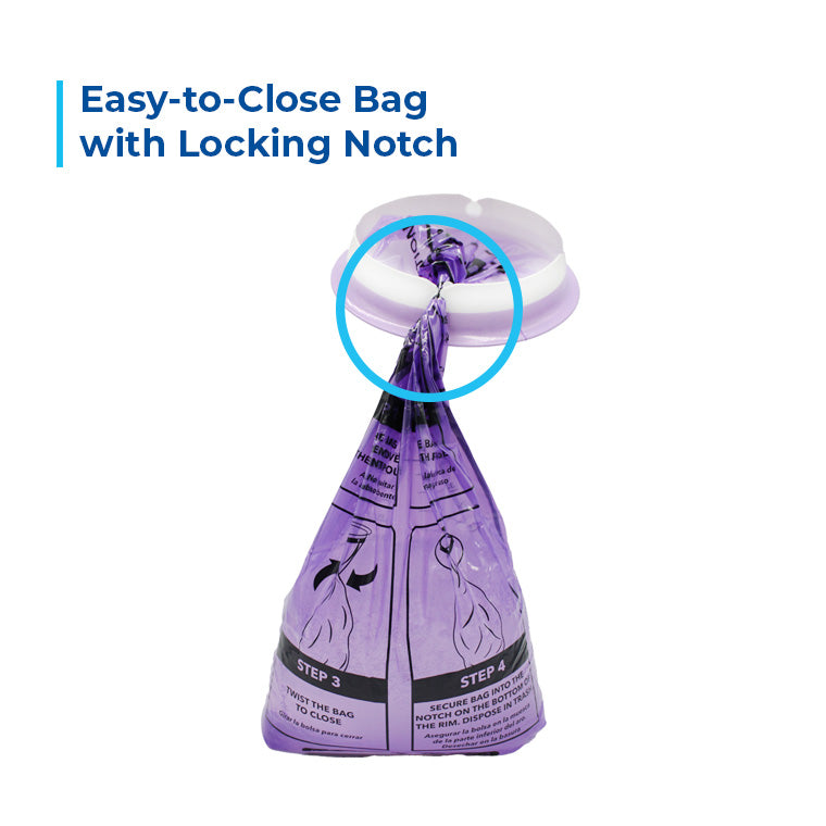 CareBag® Emesis Bag with Solidifier Pod - Case of 240