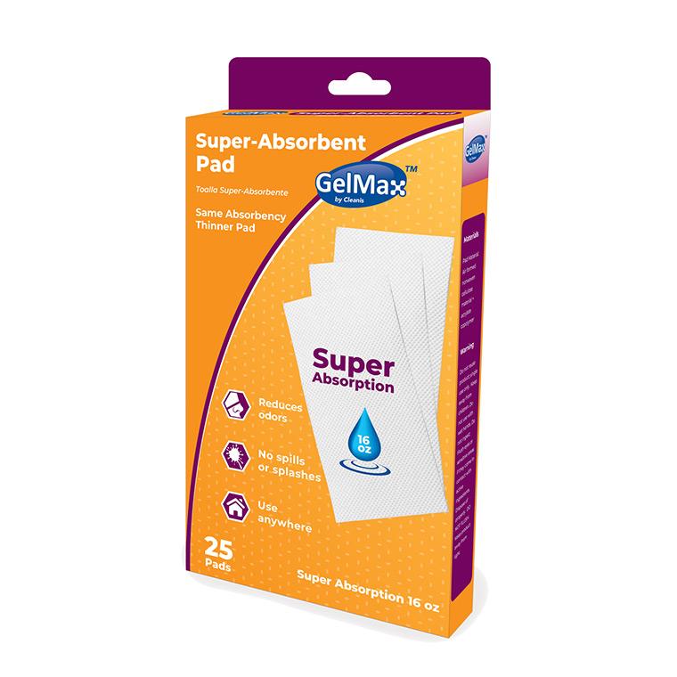 GelMax® Super-Absorbent Pad - Case of 525 pads