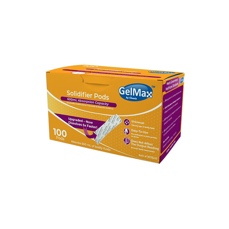 GelMax® Soluble Solidifier Pod - Case of 1200